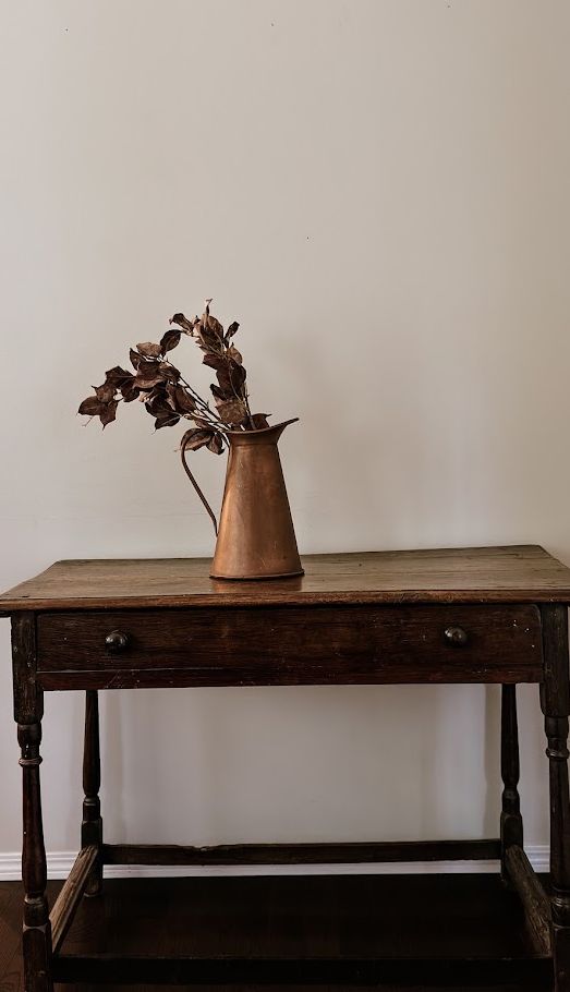 Dried Leaf Spray | Burgundy