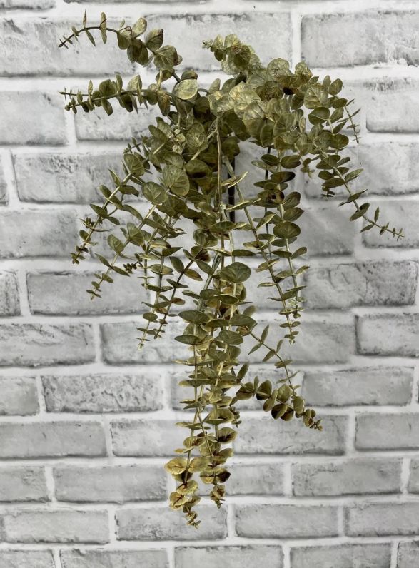 Cream/Green Eucalyptus Vine | 21"