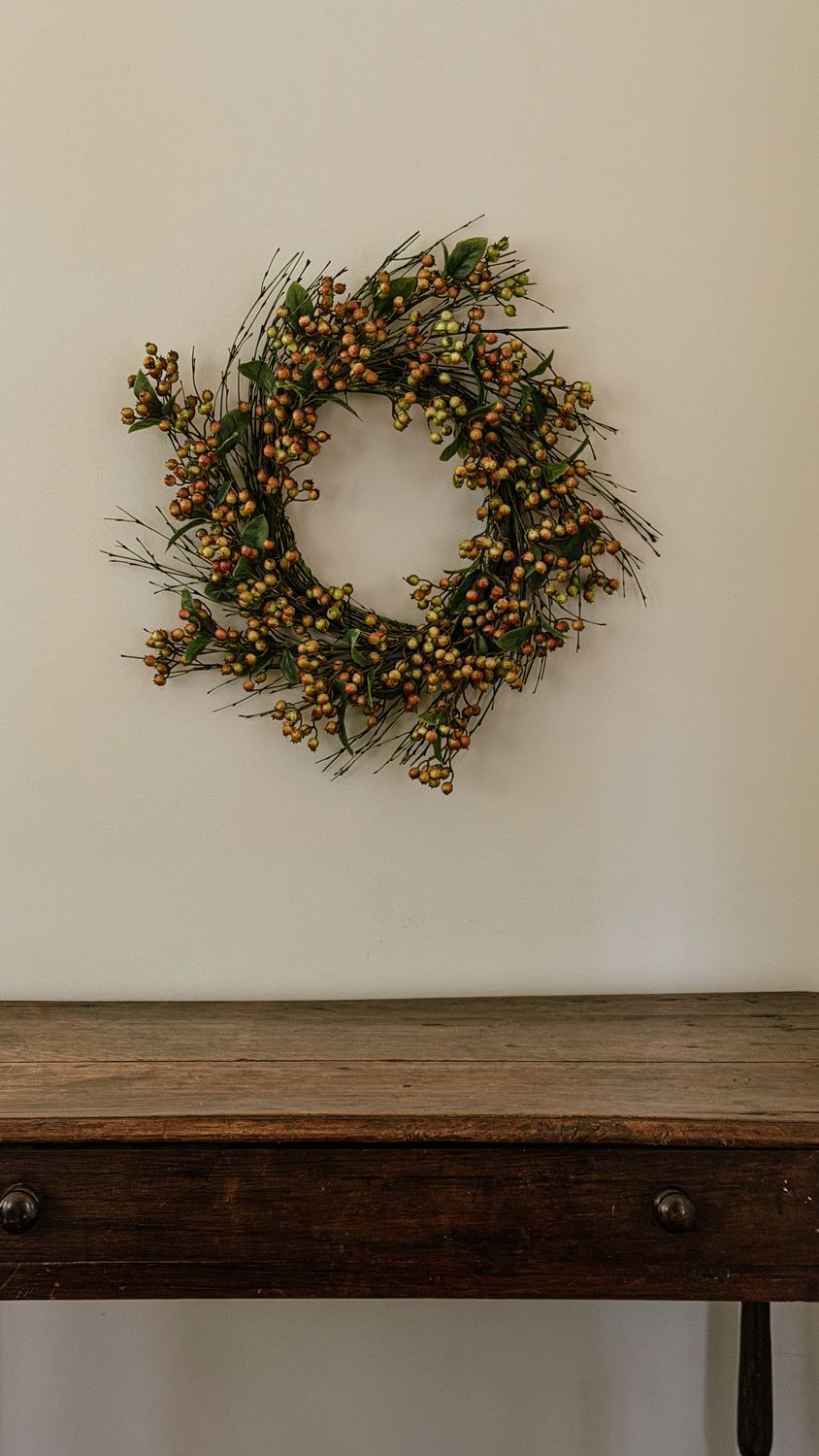 Fall Berry Wreath | 24"