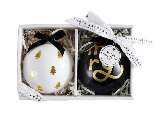 Glass Ornament | Merry