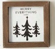 Framed Art | Merry Everything