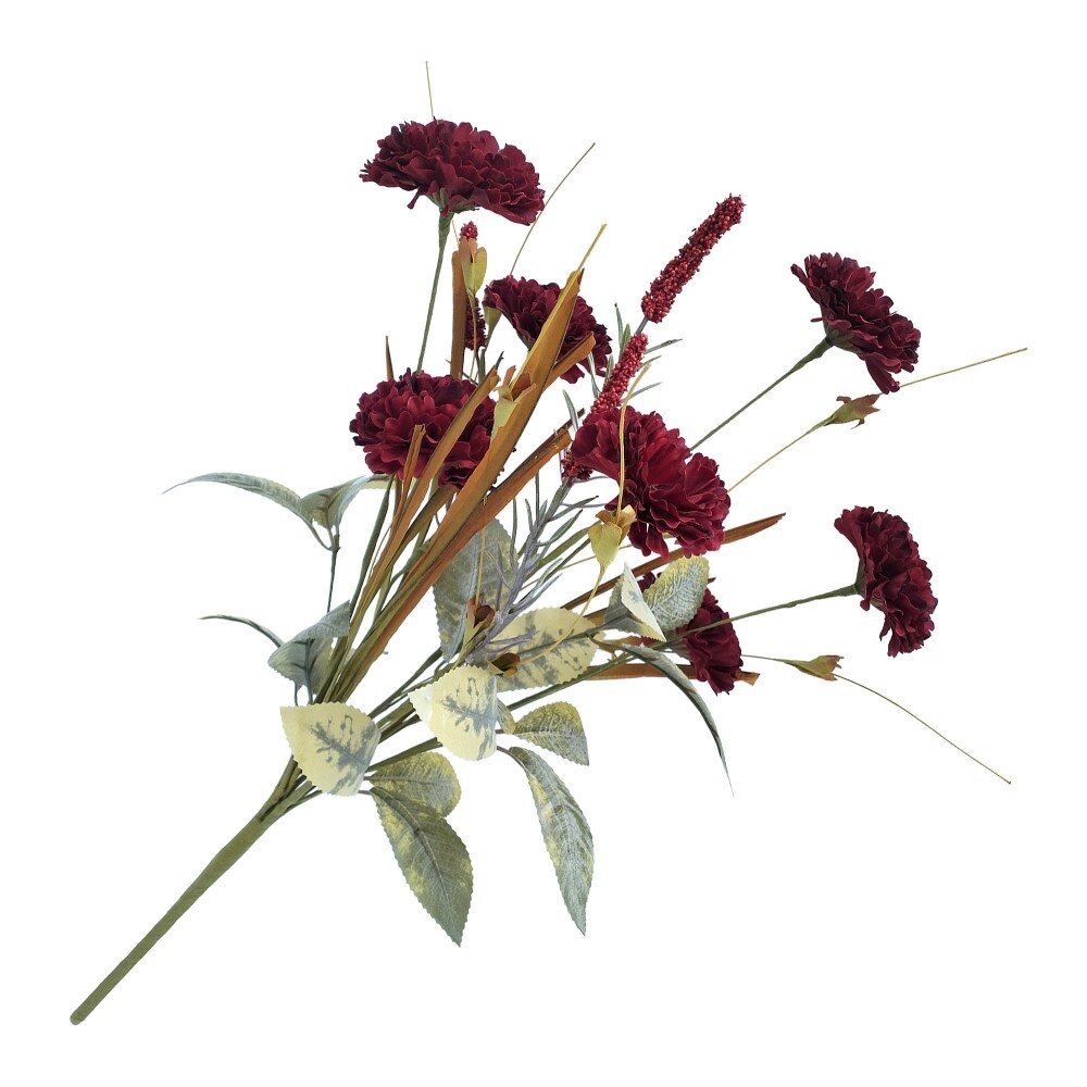 Fall Wildflower Spray Burgundy/Sage | 20"