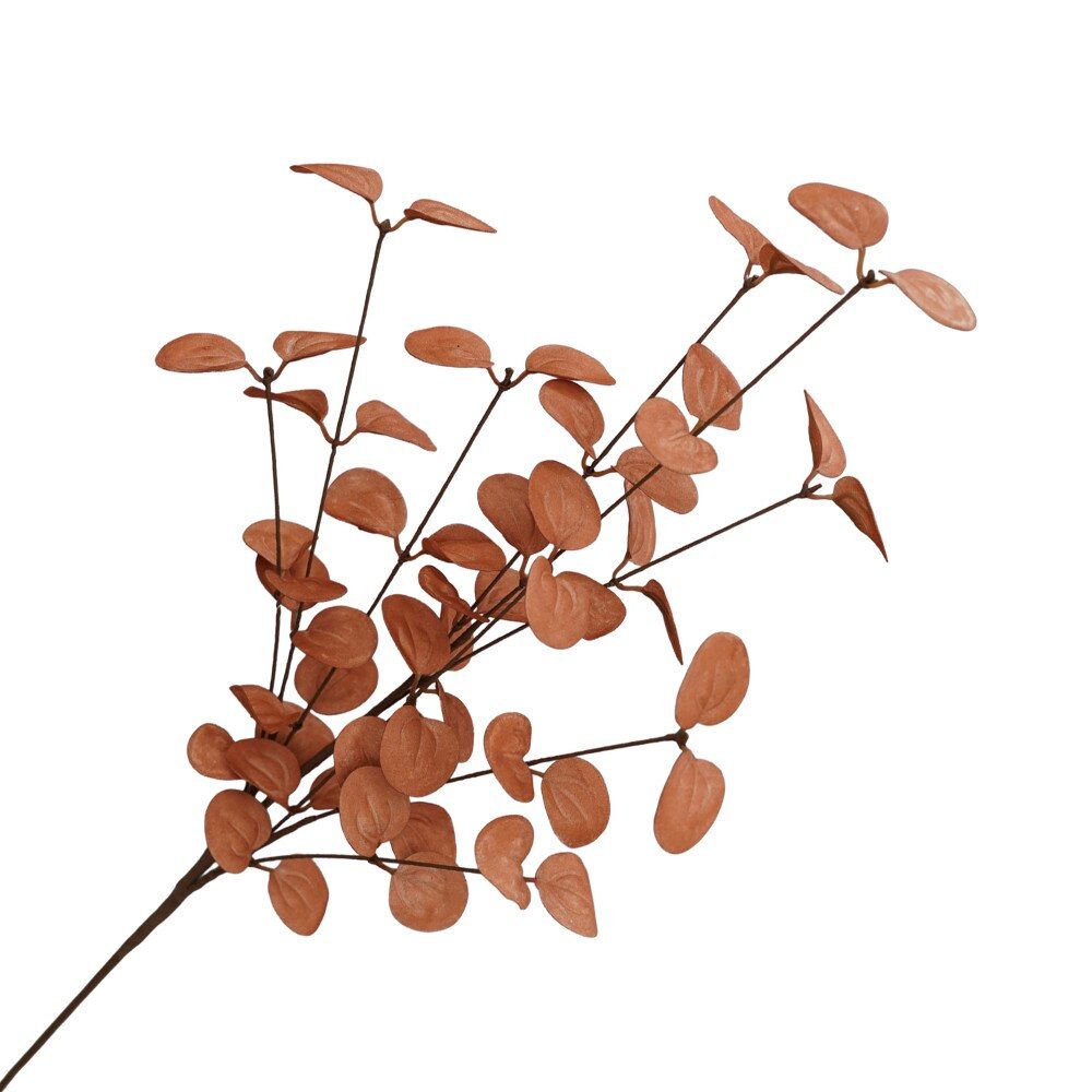 Fall Spray Eucalyptus-Coral | 26.5"