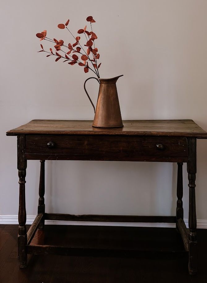 Fall Spray Eucalyptus-Coral | 26.5"