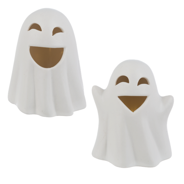 Smiling Ghost Figure
