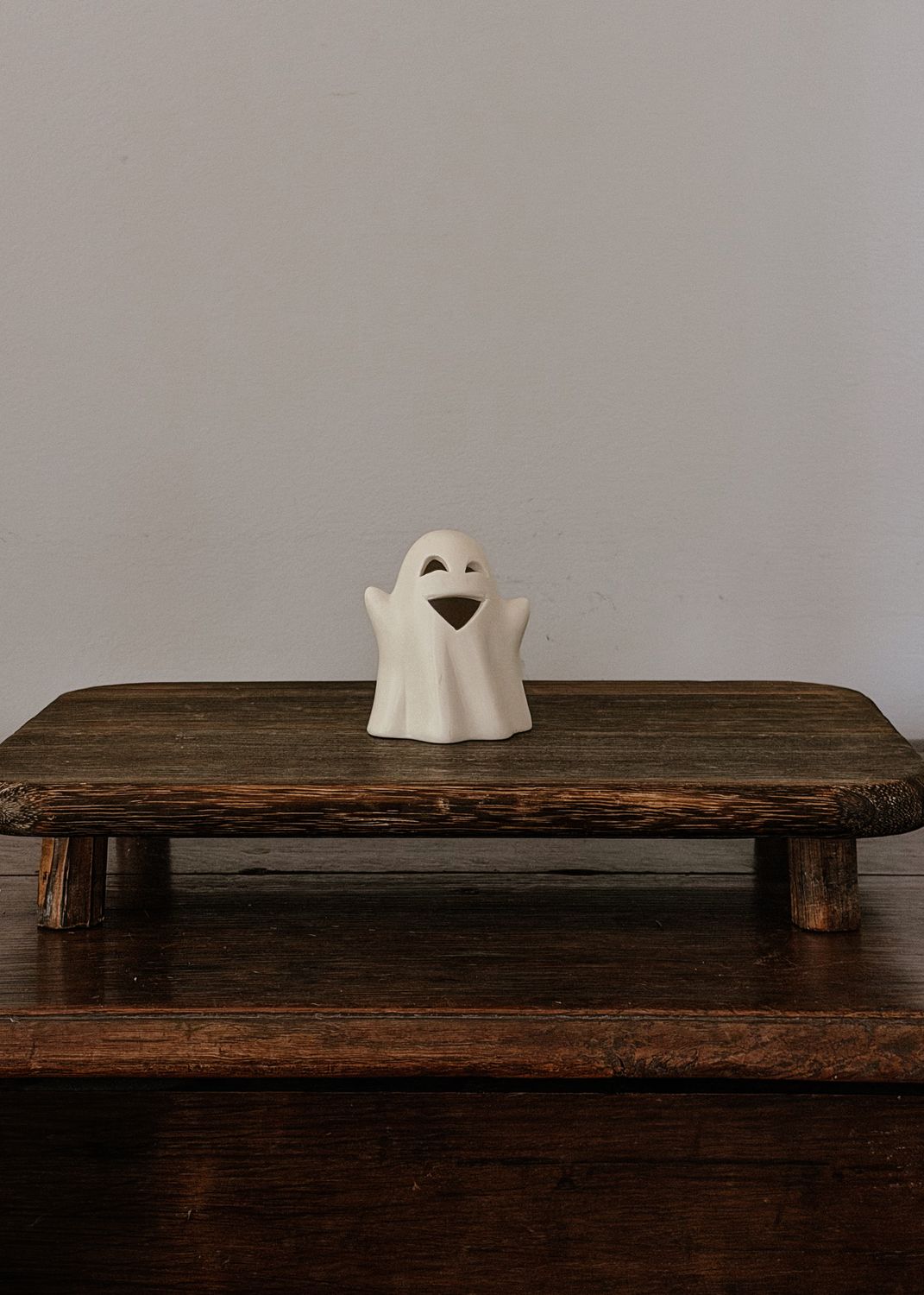 Smiling Ghost Figure