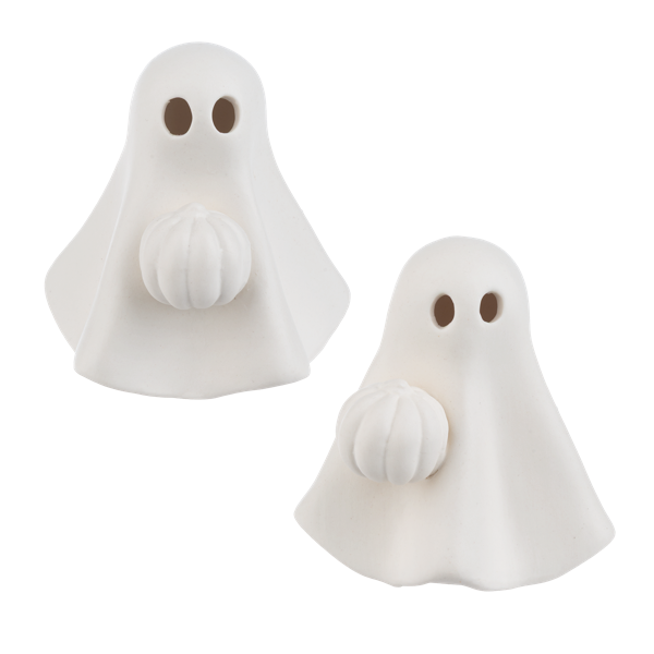 Ghost Pumpkin Figure