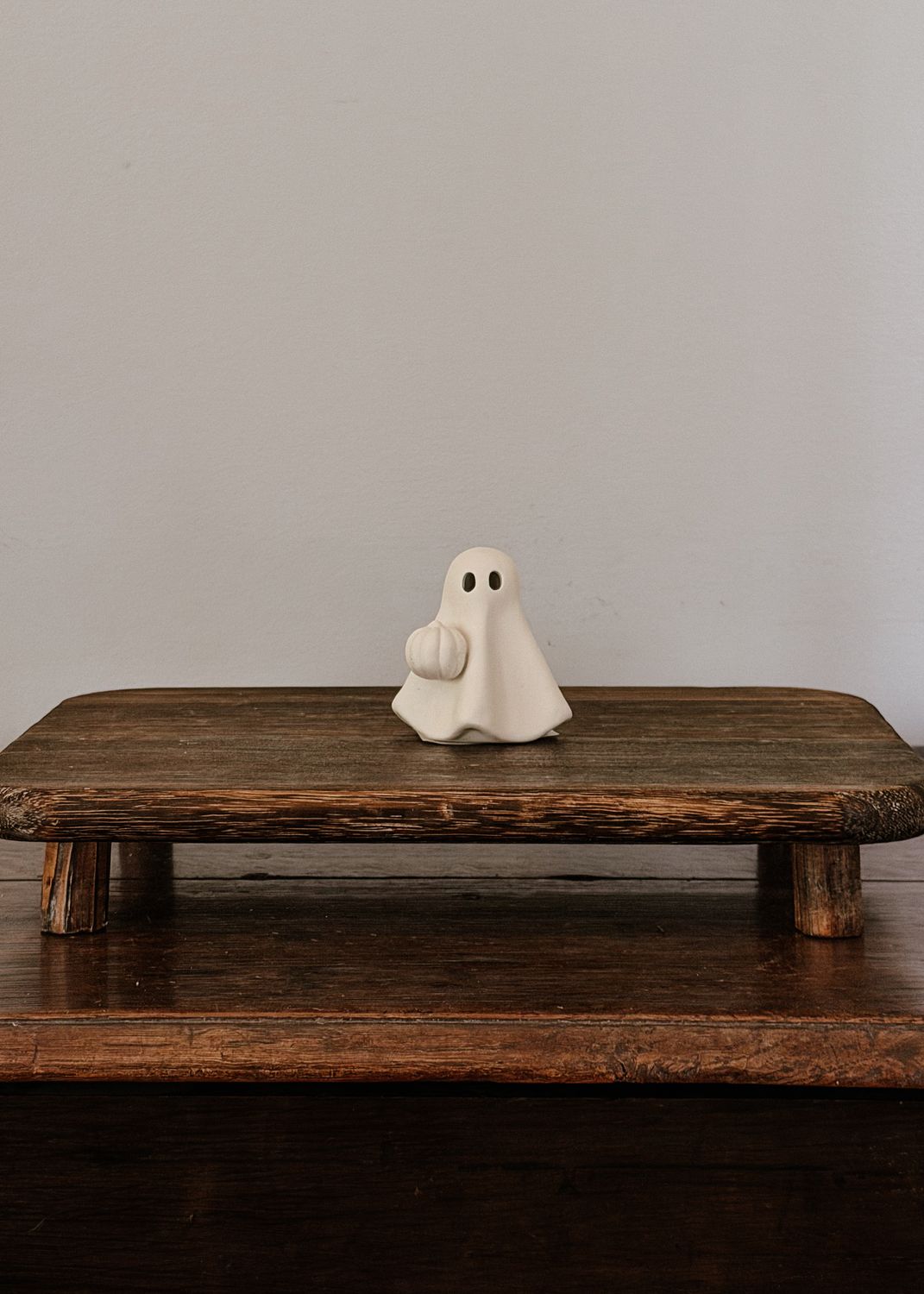 Ghost Pumpkin Figure