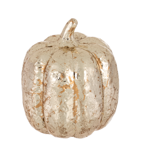 Gold Pumpkin Figurine