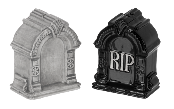 Tombstone Salt &amp; Pepper Shaker