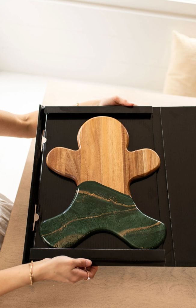 Gingerbread Man Charcuterie Board | Evergreen