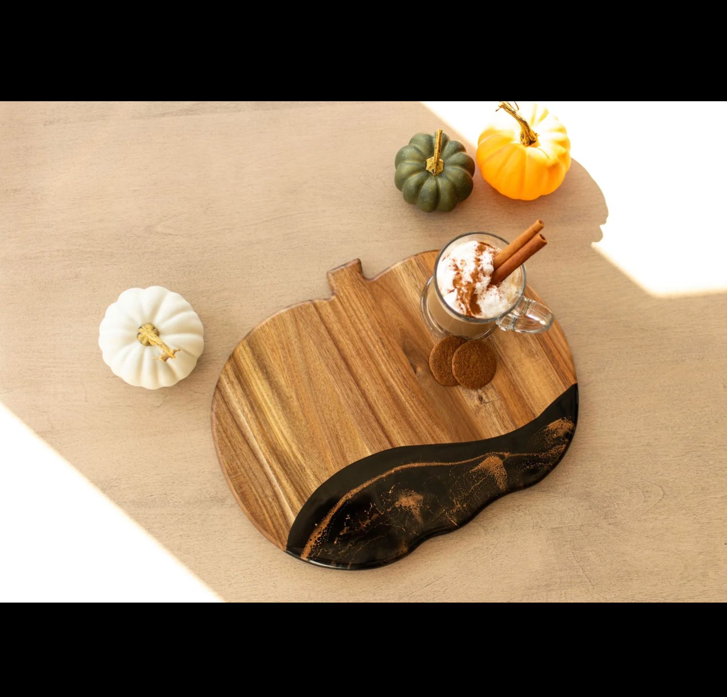 Pumpkin Charcuterie Board | Black Ember