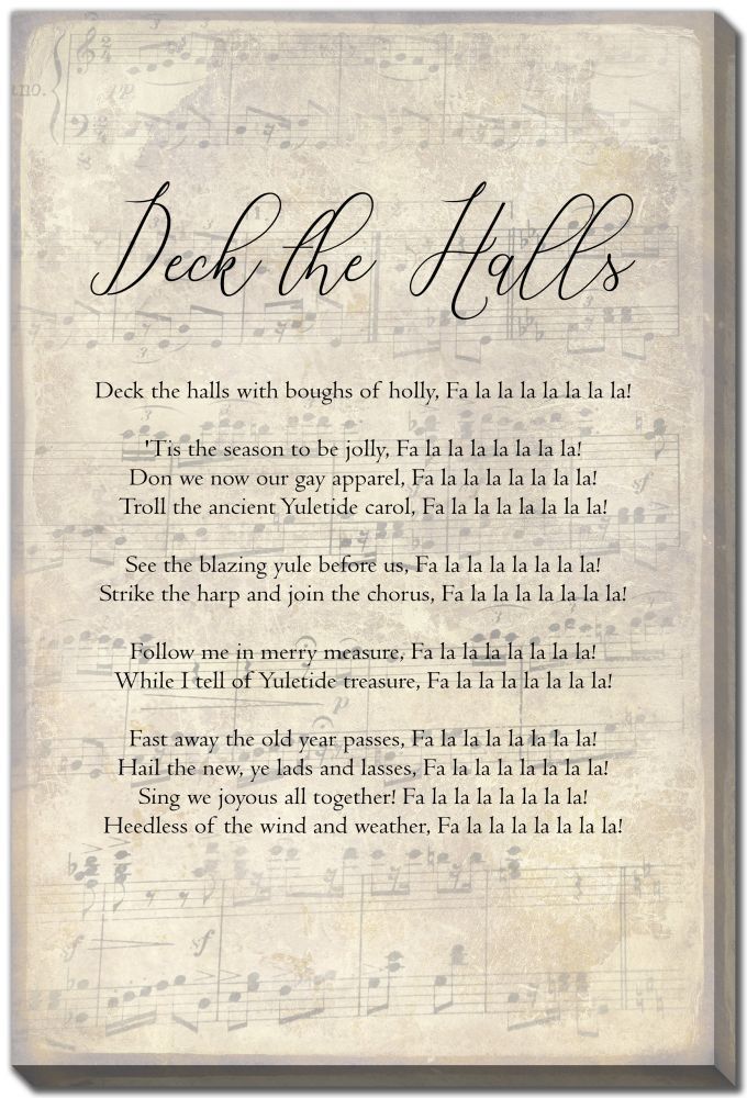 Deck The Halls Print | 22x28