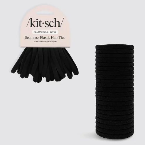 Nylon Elastics-Black | Set of 20