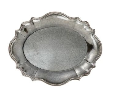 Almara Metal Oval Platter