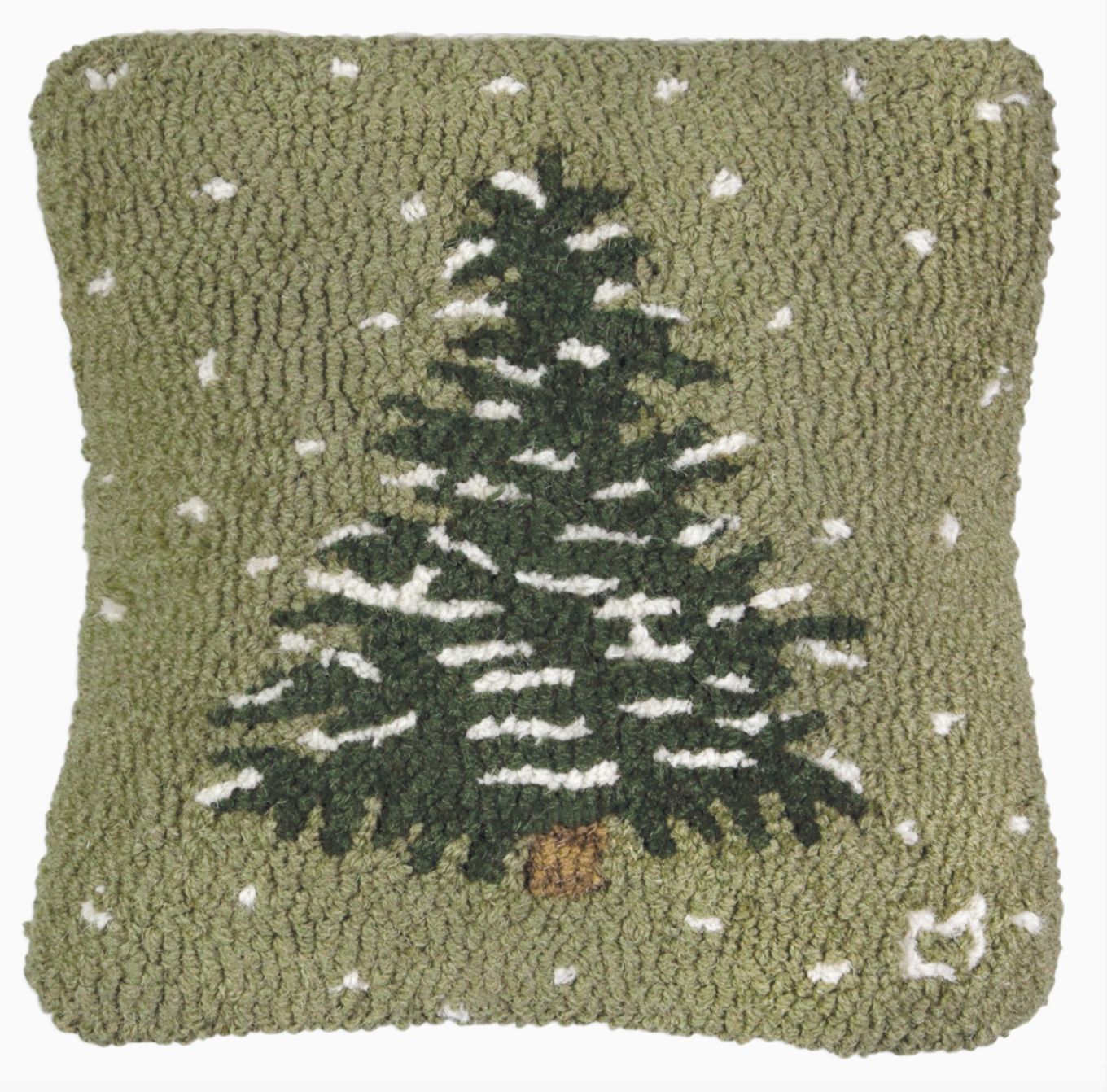 Flurries Frosted Tree Pillow | 14x14