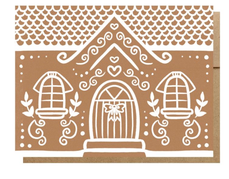Gingerbread House | Greeting Card