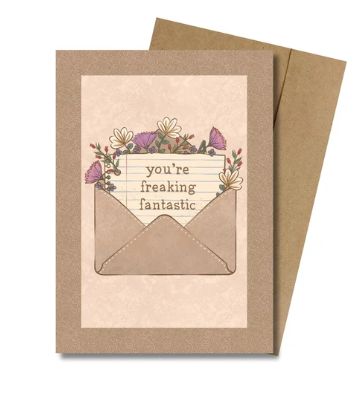 You're Freaking Fantastic | Mini Card