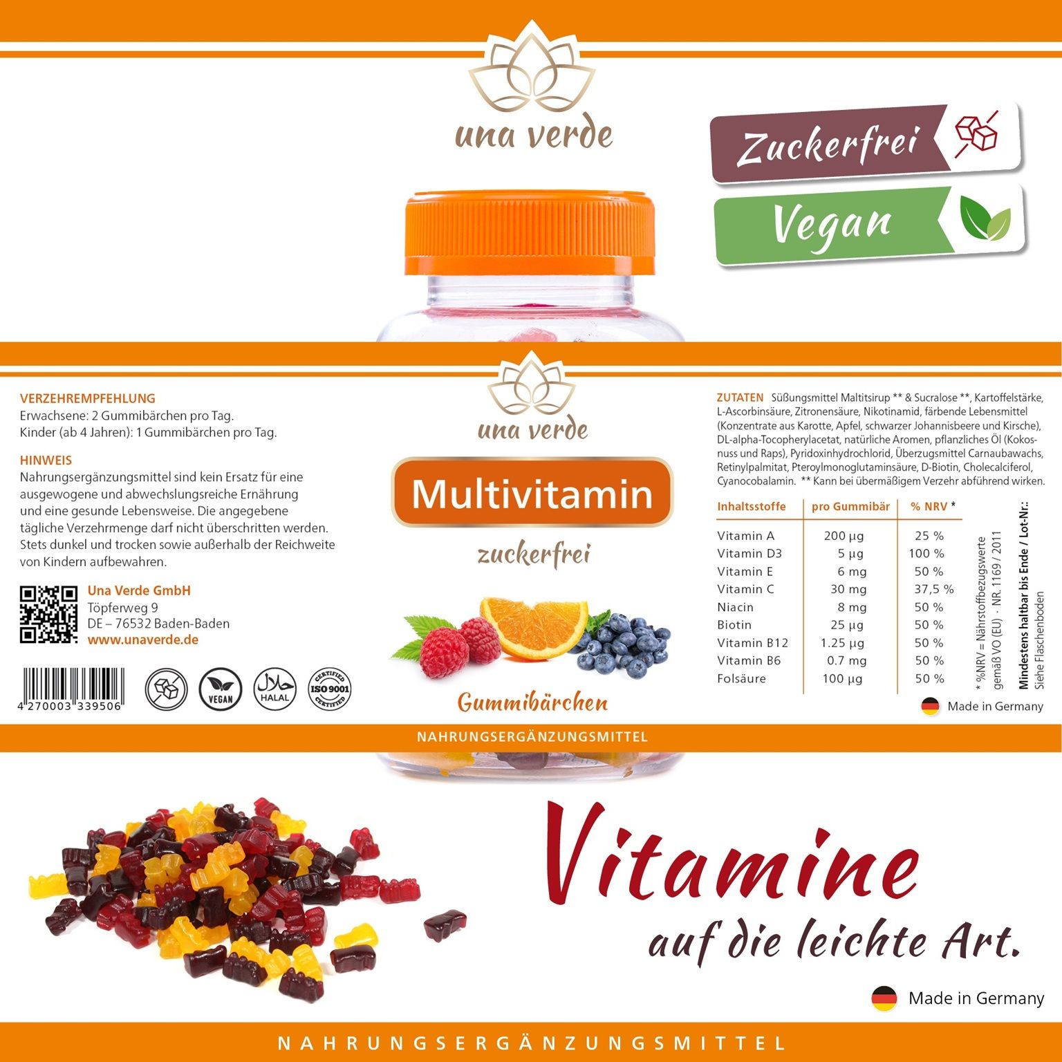 Multivitamin Gummibärchen