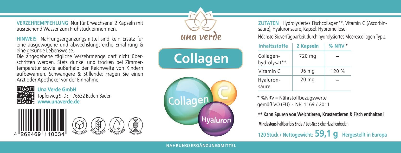 Collagen + Vitamin C + Hyaluron