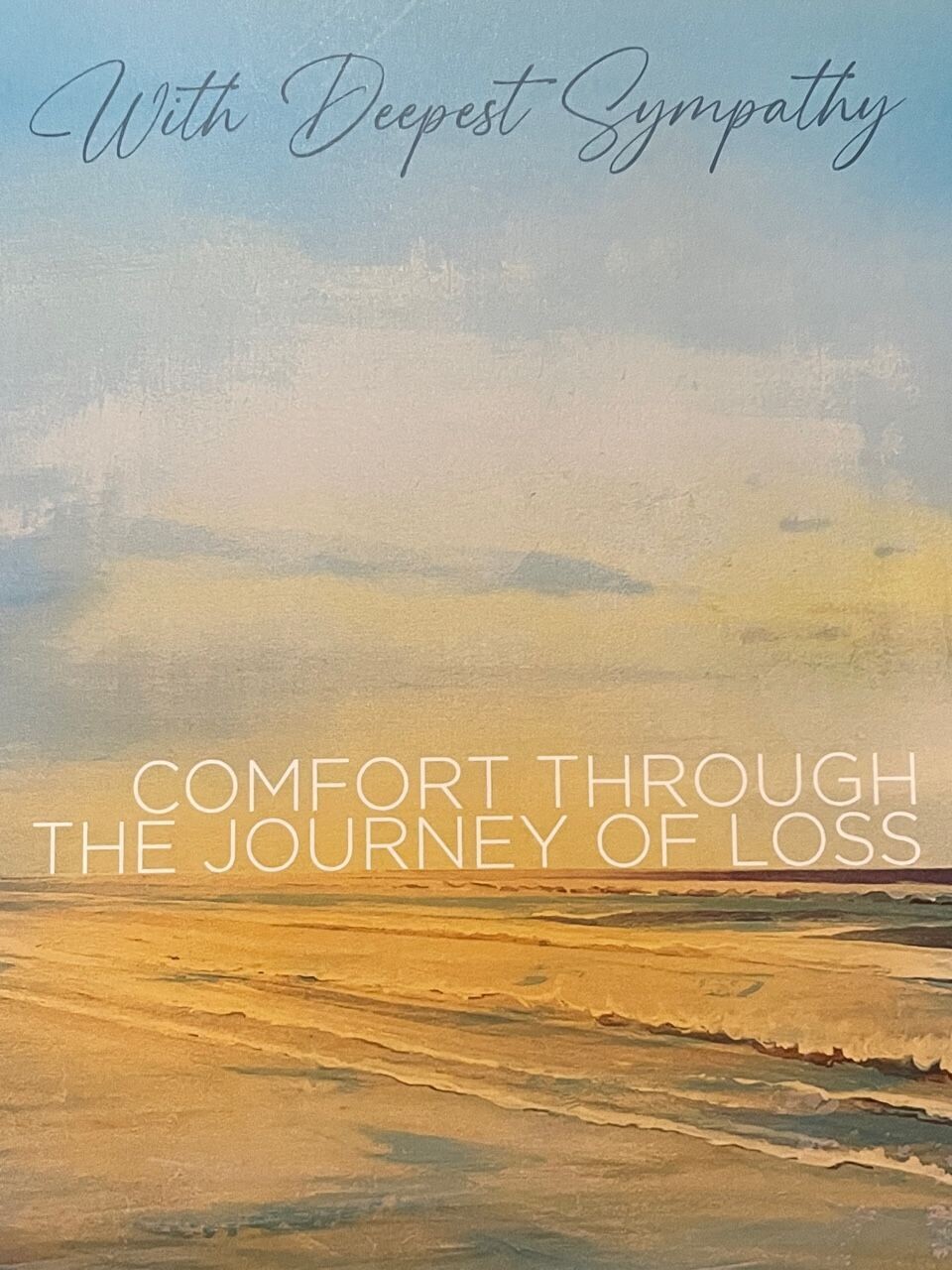 'Blessed are Those' Sympathy Card- (Bundle x5)