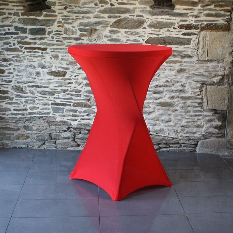 Housse rouge vif 80x110 cm