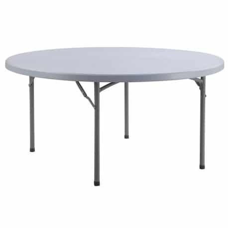 Tables rondes 180 cm - 10 places