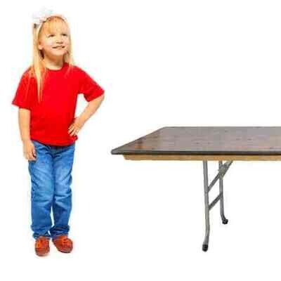 Table bois enfants 180x76x53 cm