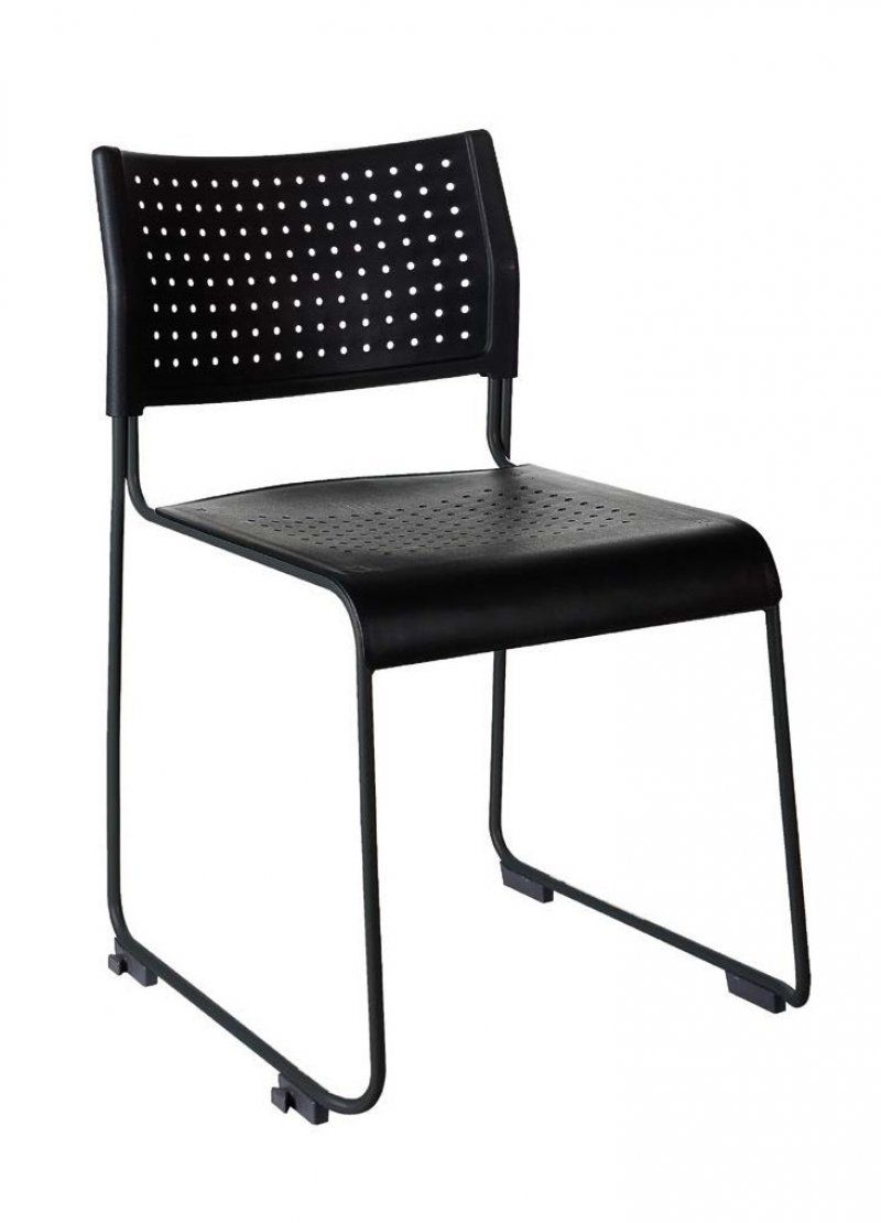 Chaise slide pro noir