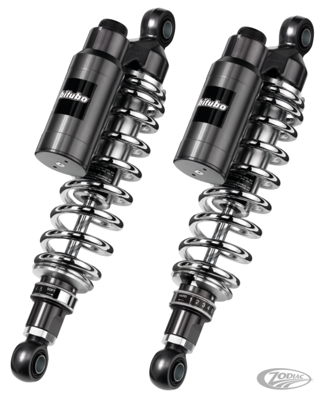 BITUBO PIGGY BACK SHOCK WMT22 341MM/13.5" CHROME