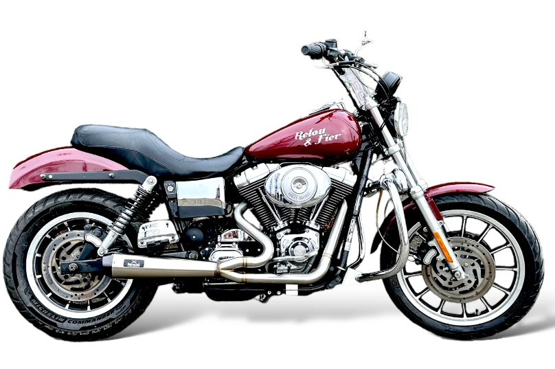 Malparidos 2:1 Exhaust System Dyna 5 speed Euro 2 & 3 vanaf: