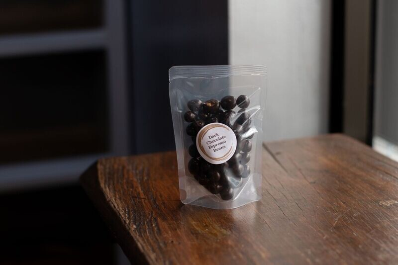 Dark Chocolate Espresso Beans .25 lbs