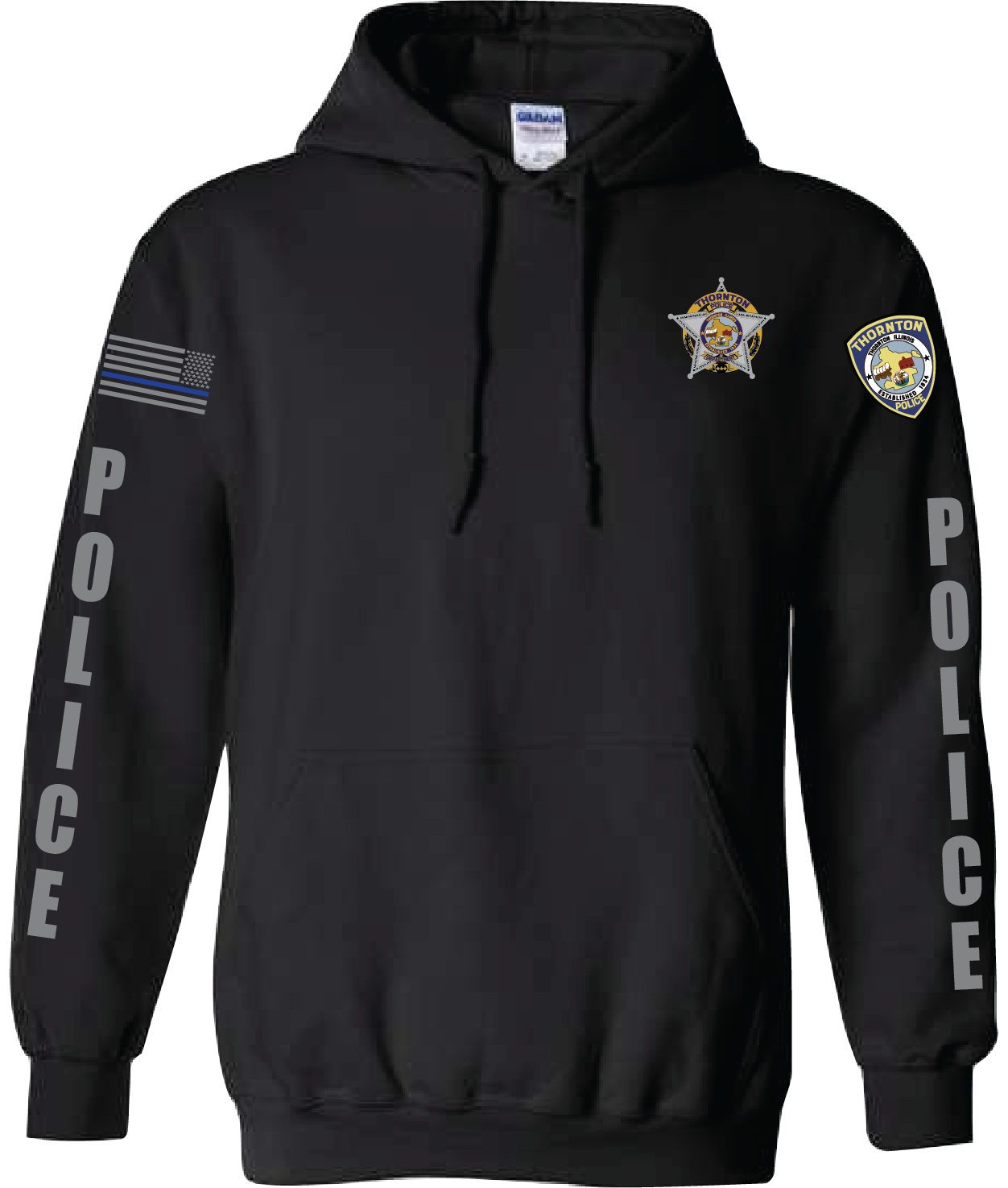 TPD - Hoodie with Badge TPD - Hoodie with Badge