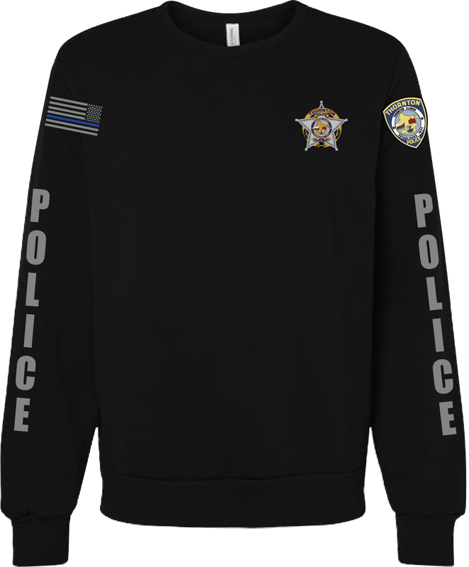 TPD - Crewneck Sweatshirt with Badge