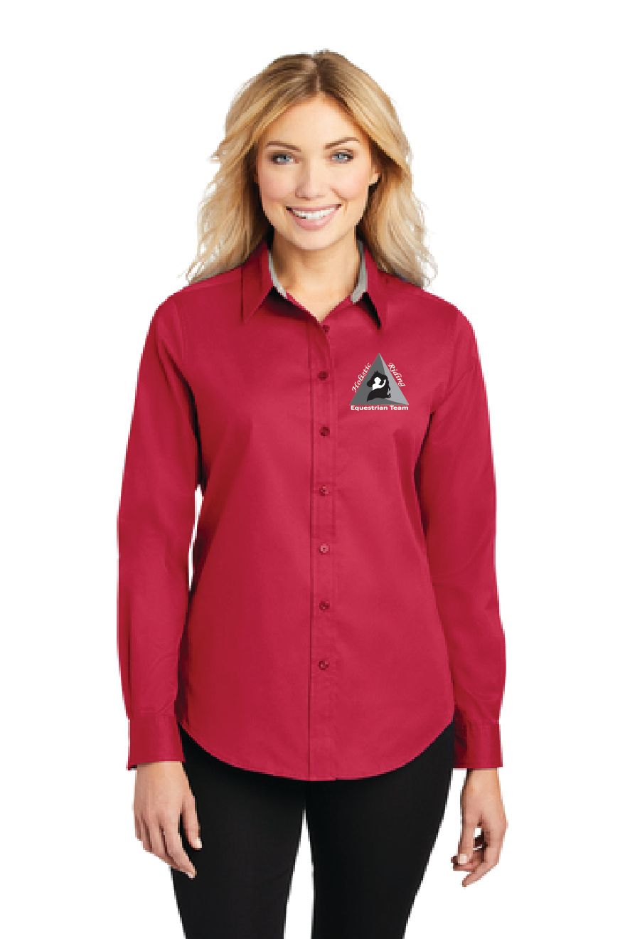 HRET - Special Olympics Rider Ladies Button Down Shirt