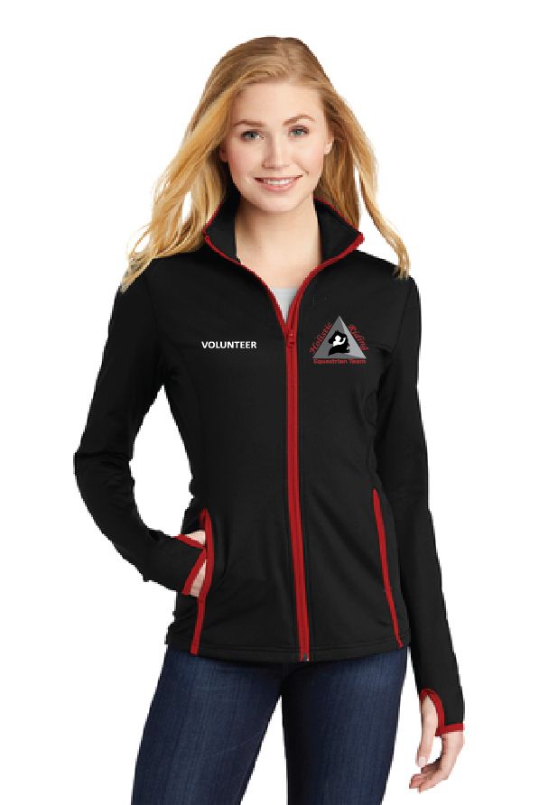 HRET - Sport-Tek® Ladies Sport-Wick® Stretch Contrast Full-Zip Jacket