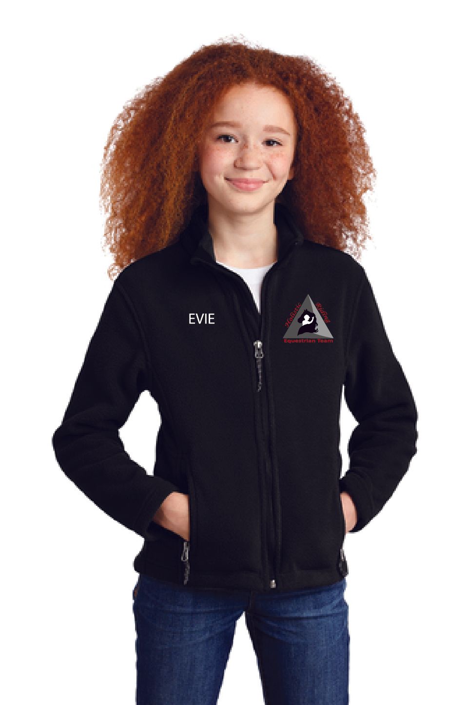 HRET - Youth Full Zip up Fleece-Embroidered