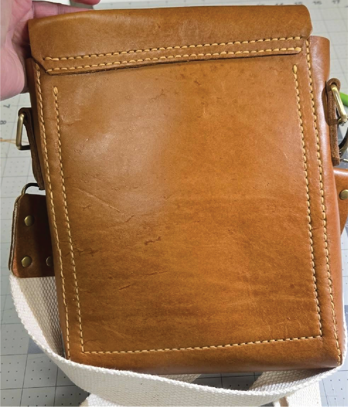 JM - Cross body bag with initials