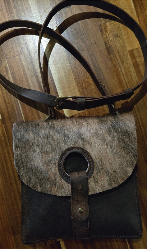 JM - Small Cowhide Crossbody bag