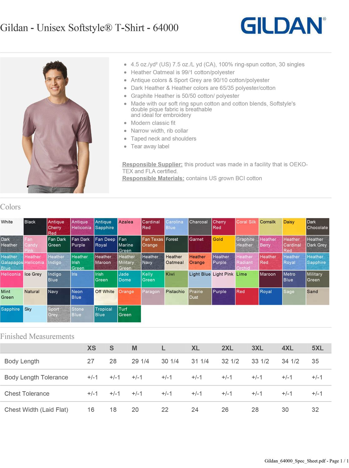 Gildan Softstyle T-shirt