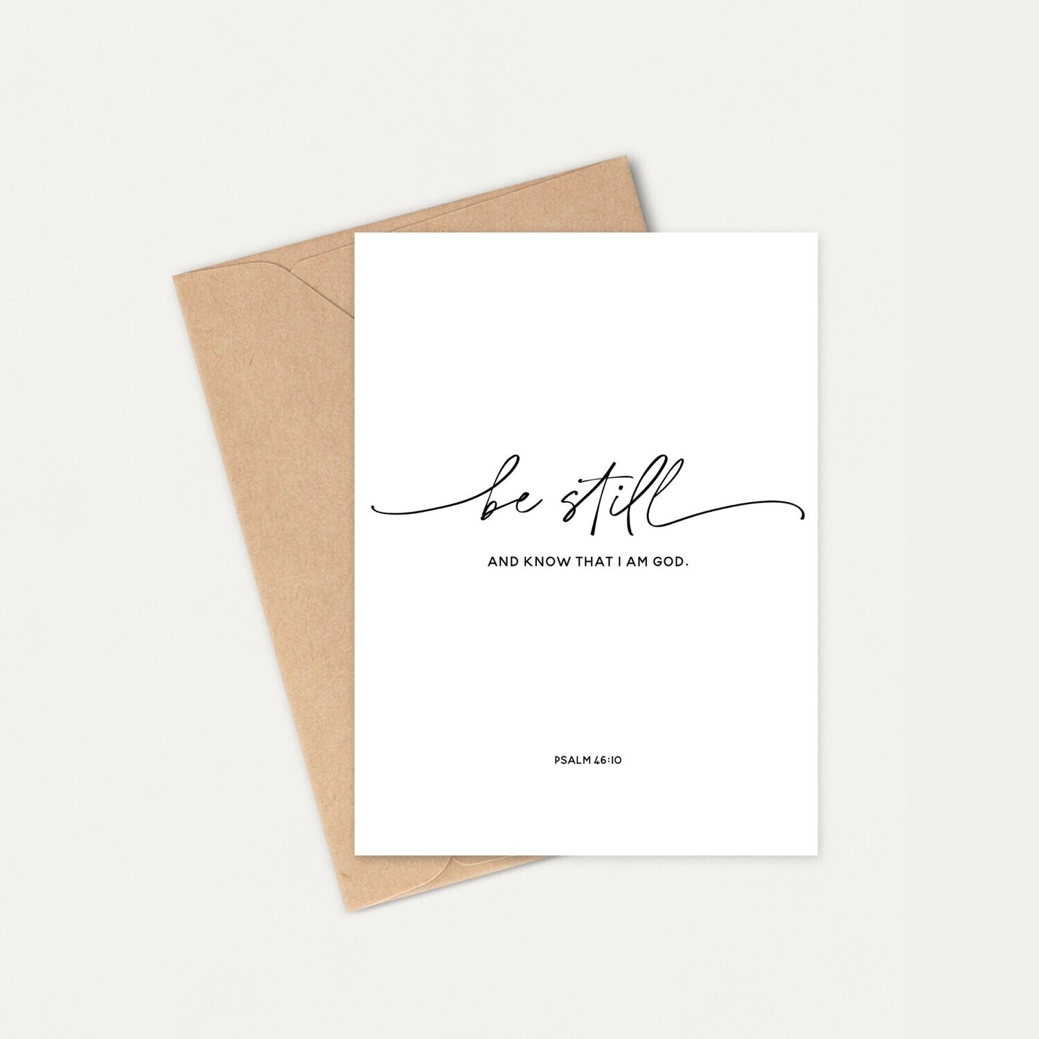 Be Still Cards || Psalm 46:10 || Set of 12