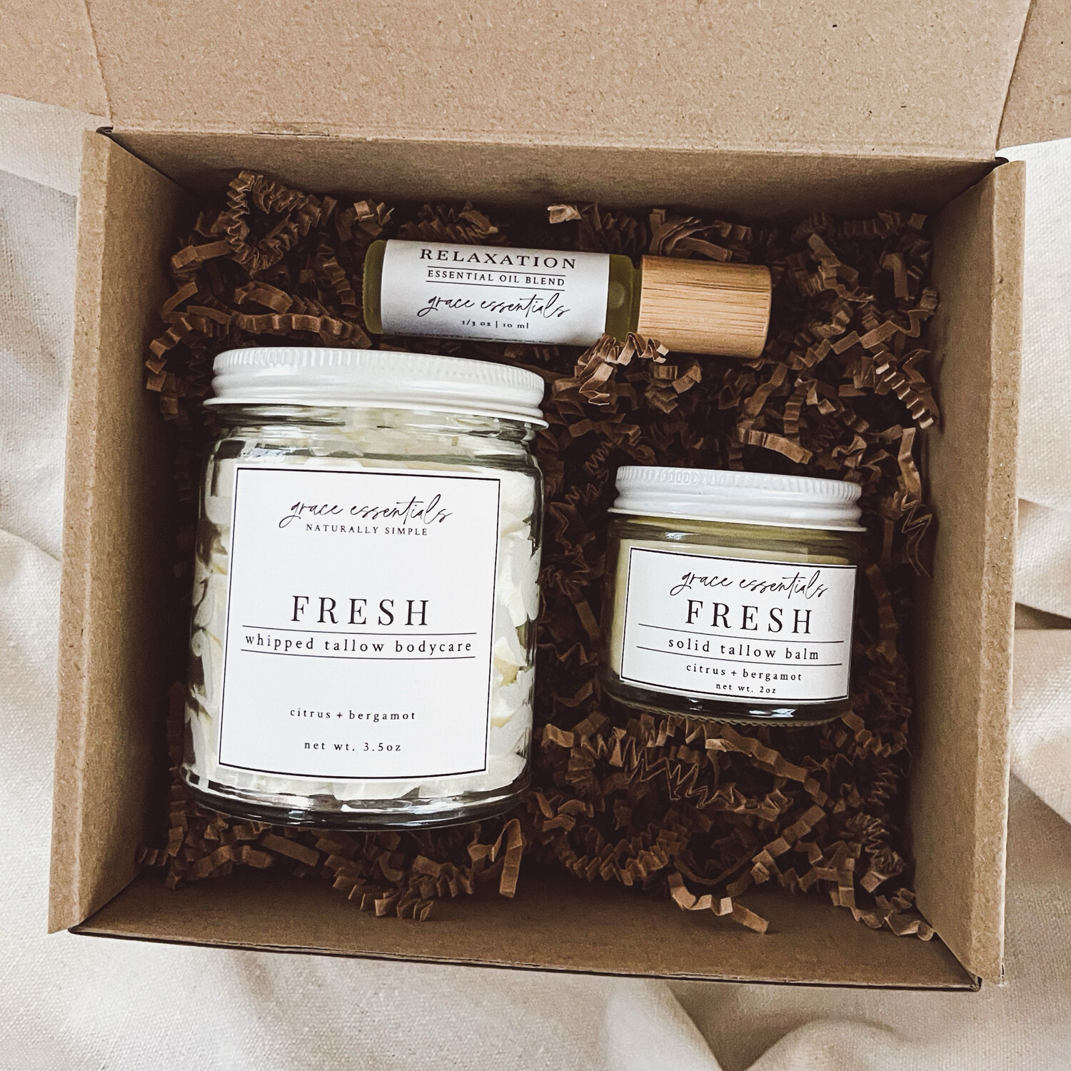 Gift Box || Whip + Balm + Roller Options