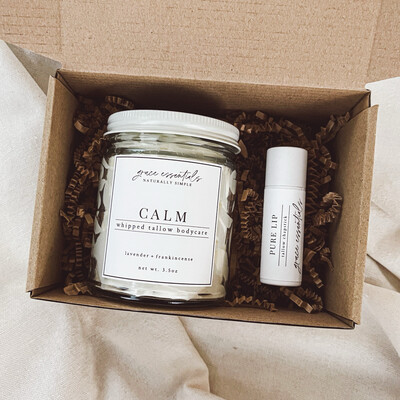 Gift Box || Whip + Chapstick Options