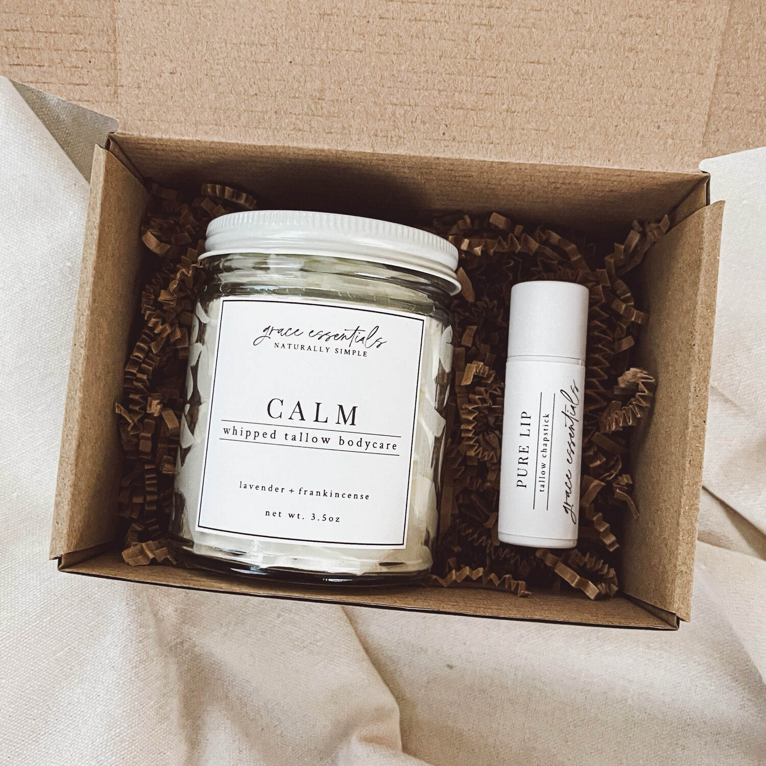 Gift Box || Whip + Chapstick Options