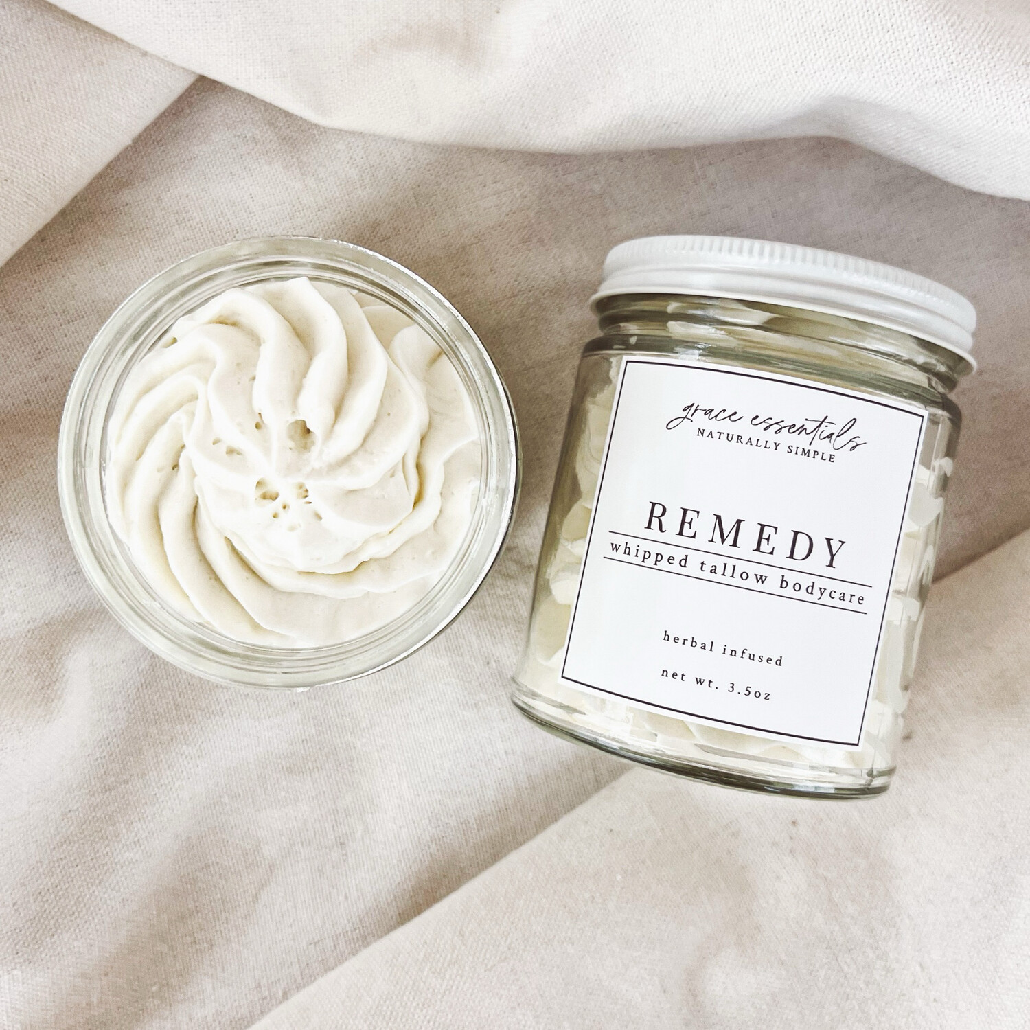 REMEDY Herbal Infused Whip || Calendula + Marshmallow Root + Chamomile + Plantain