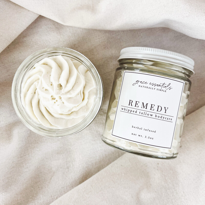 REMEDY Herbal Infused Whip || Calendula + Marshmallow Root + Chamomile + Plantain