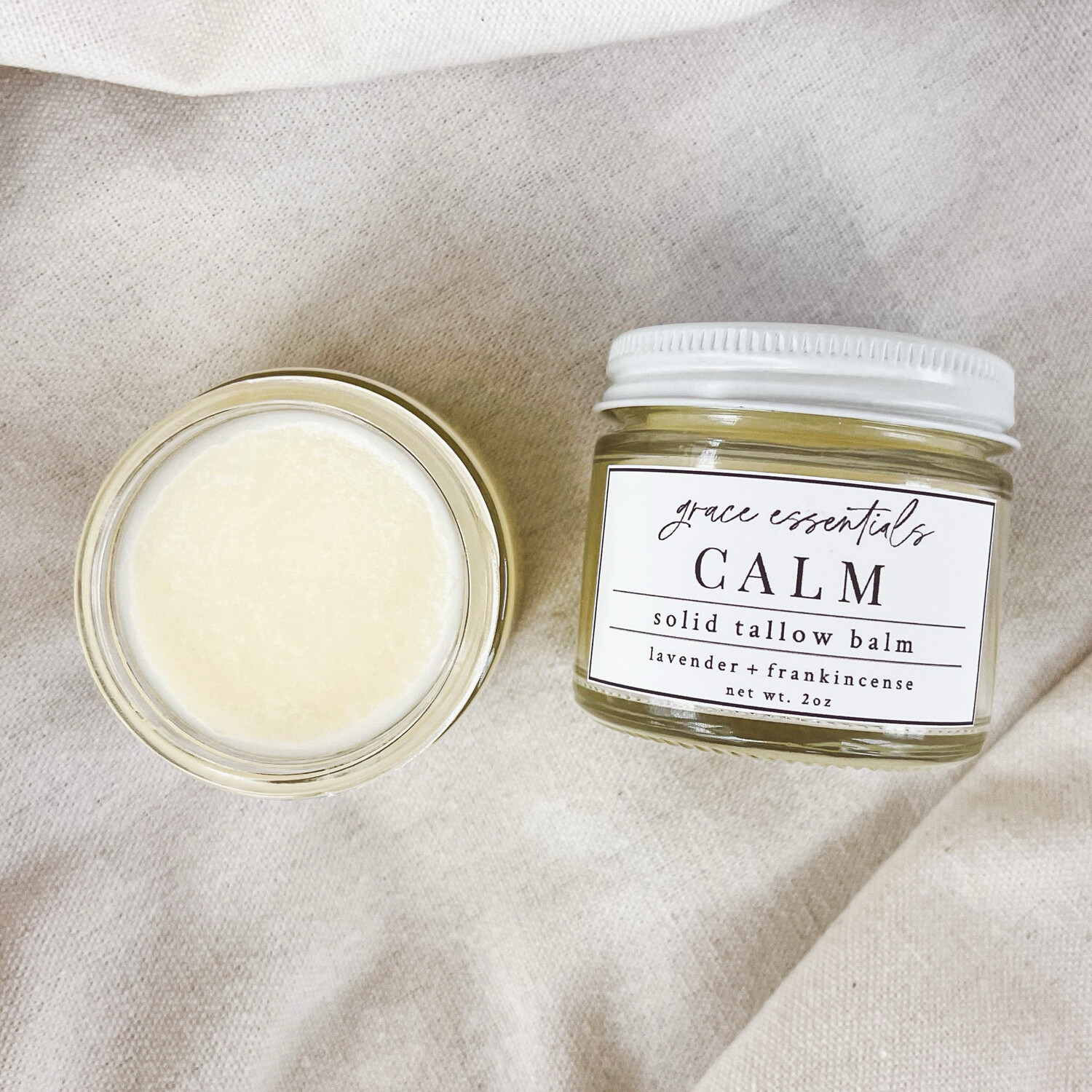 CALM Balm || Lavender + Frankincense + Infused Chamomile