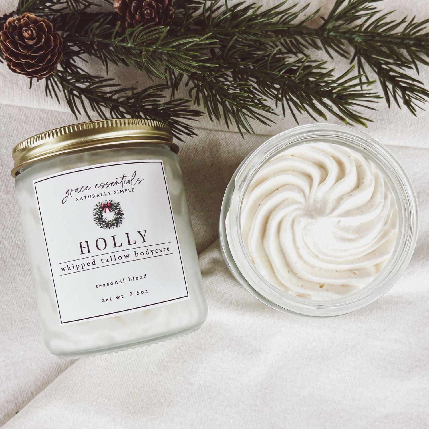 HOLLY Whip || Balsam Fir + Spruce + Orange + Tangerine + Nutmeg