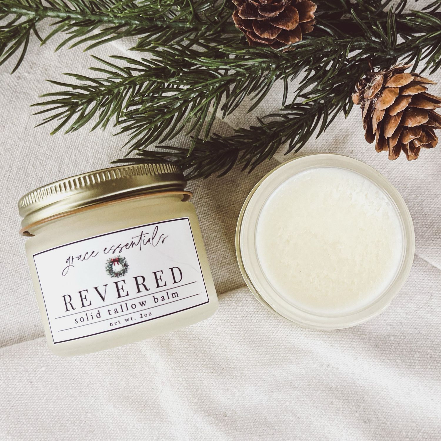 REVERED Balm || Frankincense + Myrrh + Infused Calendula REVERED Balm || Frankincense + Myrrh + Infused Calendula