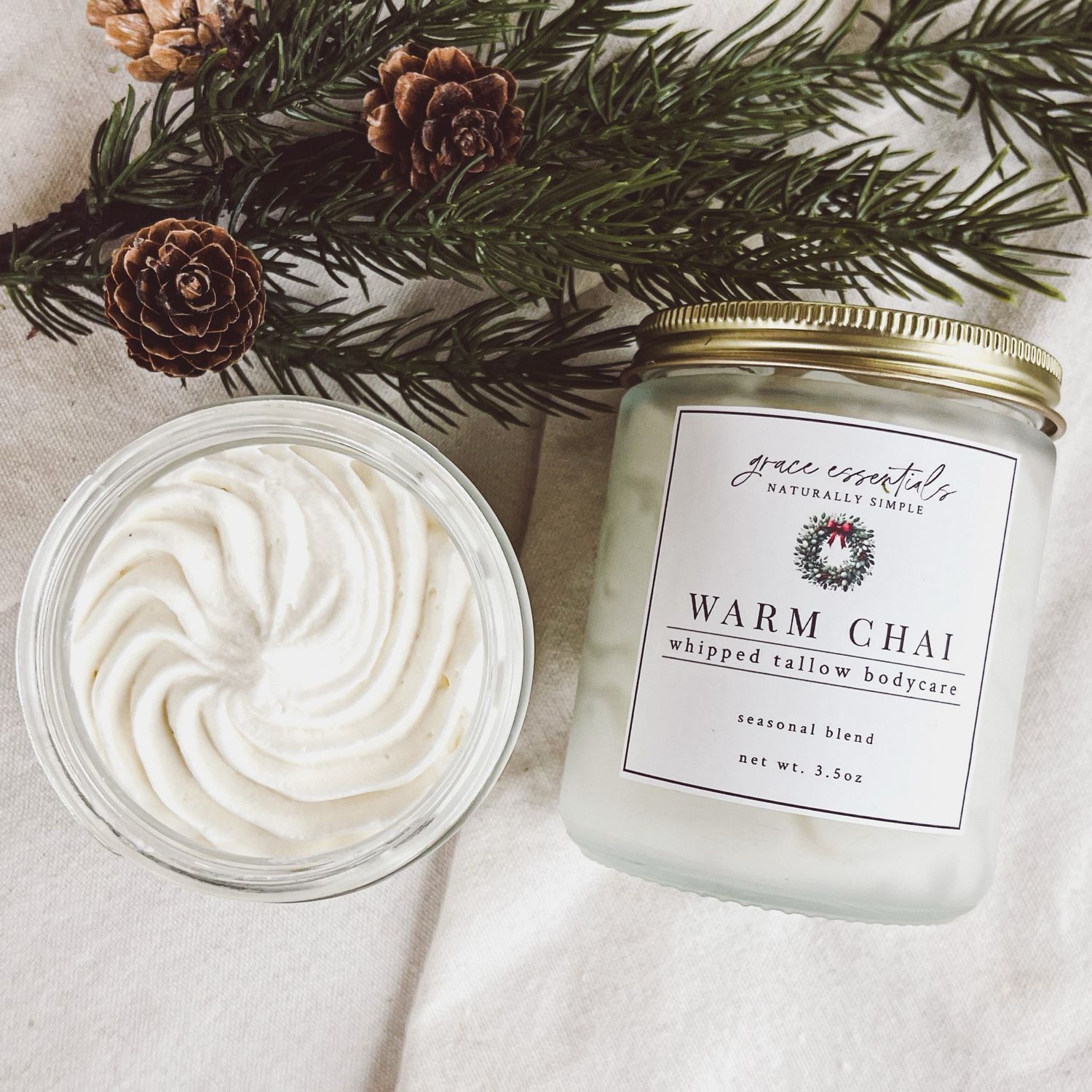 WARM CHAI Whip || Vanilla + Clove + Cinnamon + Helichrysum + Orange